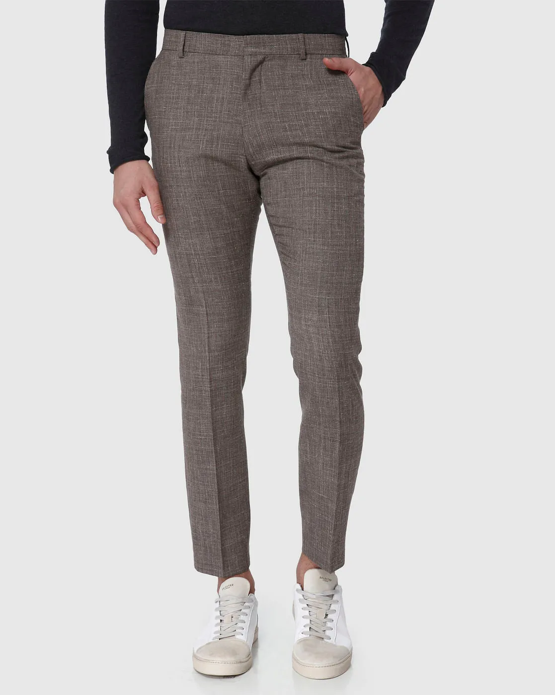 Celana Panjang Formal Pria Brown Slim Fit dari GELIGA69