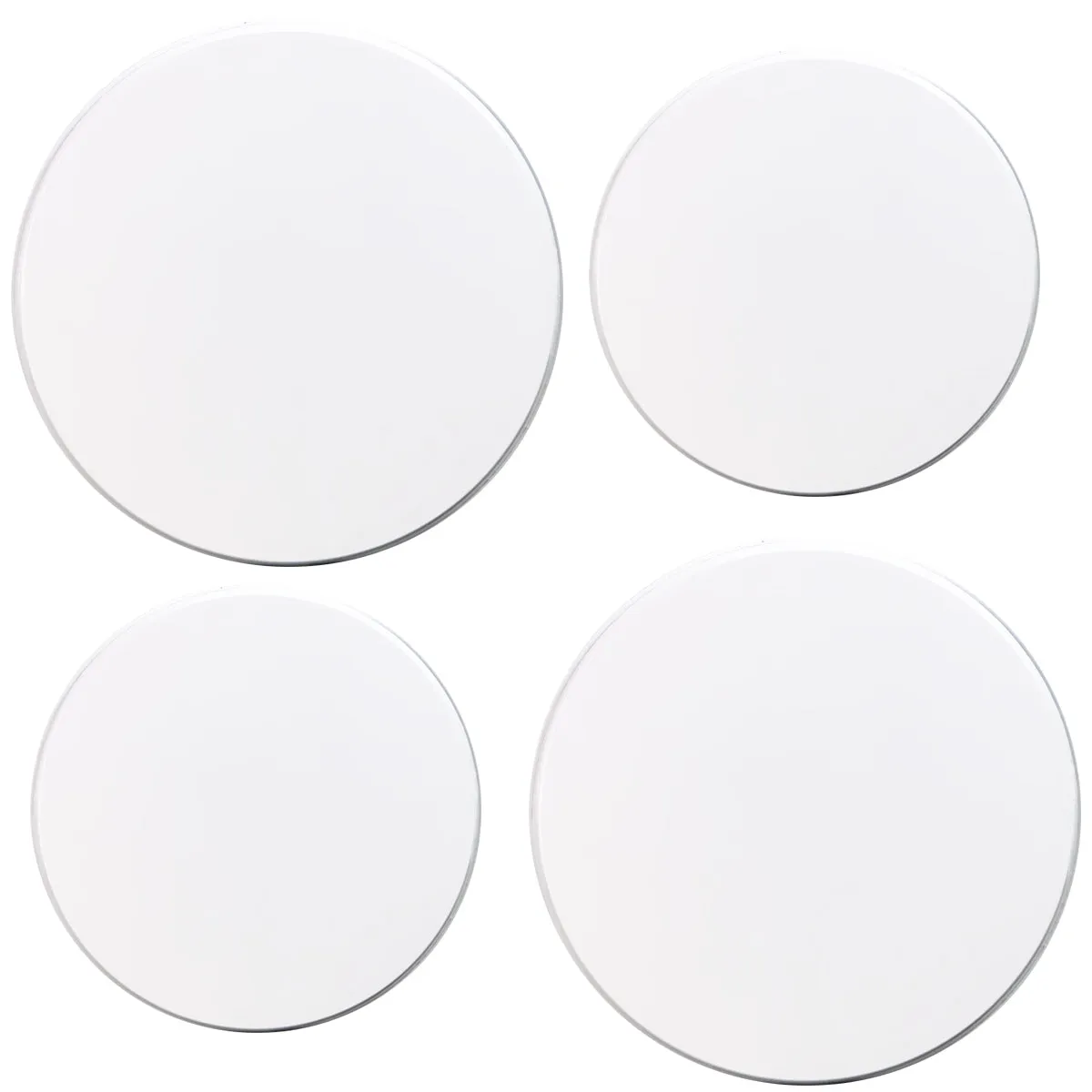 Tin Burner Cover Set White penutup kompor listrik putih elegan dari koleksi INATOGEL